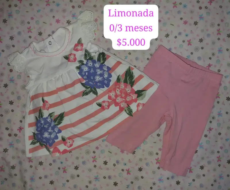 Conjunto de ropa para bebé Ficus 0-3 meses - 4