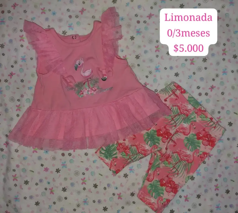 Conjunto de ropa para bebé Ficus 0-3 meses - 6