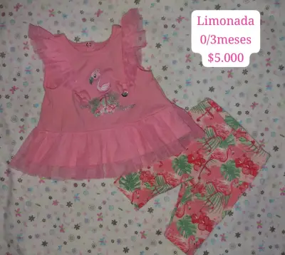 Conjunto de ropa para bebé Ficus 0-3 meses - miniatura 6