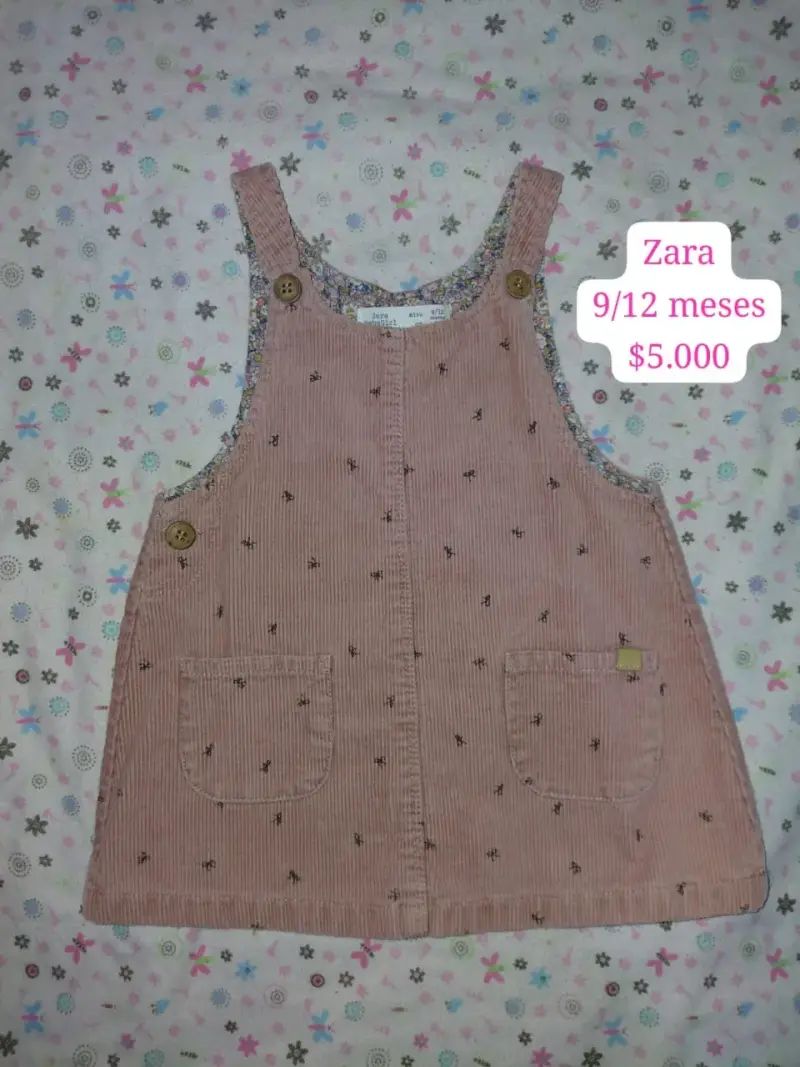 Vestido de bebé Zara 9-12 meses - 1