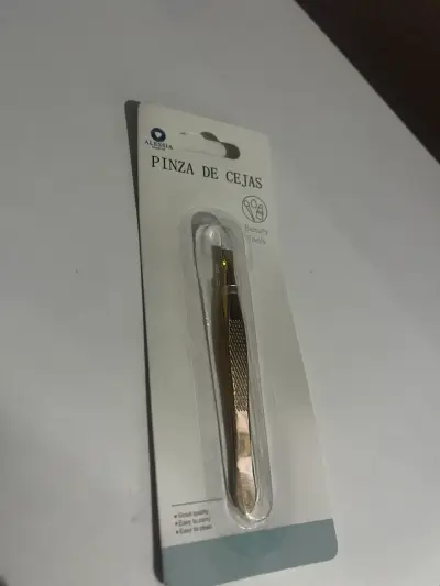 Pinza de cejas Alegria dorada - miniatura 2