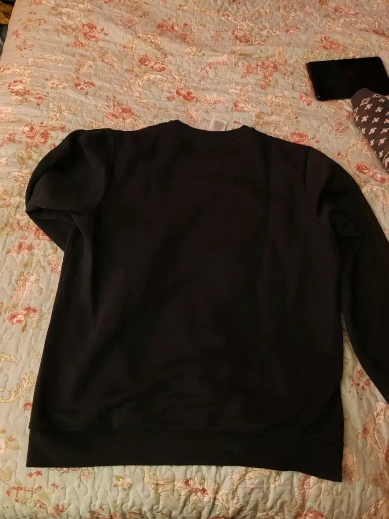 Polerón negro Adidas talla L - 2