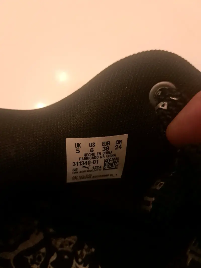 Zapatillas negras Puma La France talla 38 - 4