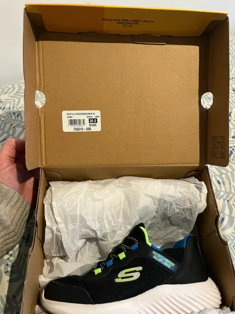 Zapatillas niño Skechers Slip Ins Negro - 1