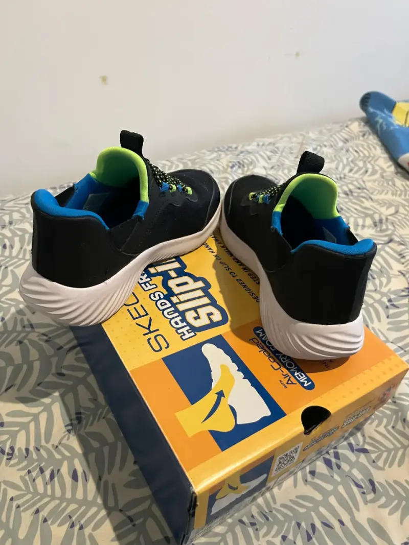 Zapatillas niño Skechers Slip Ins Negro - 4