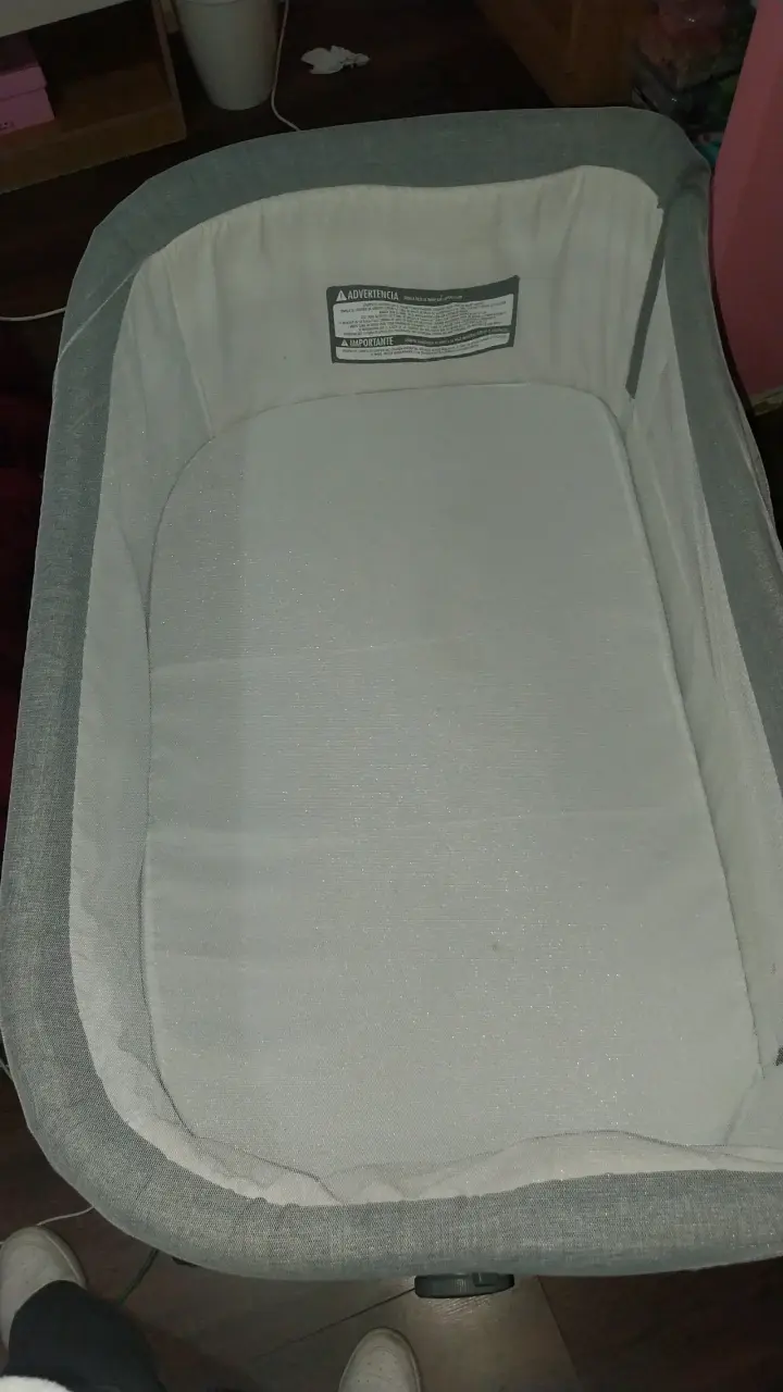 Cuna colecho Infanti gris con malla - 3
