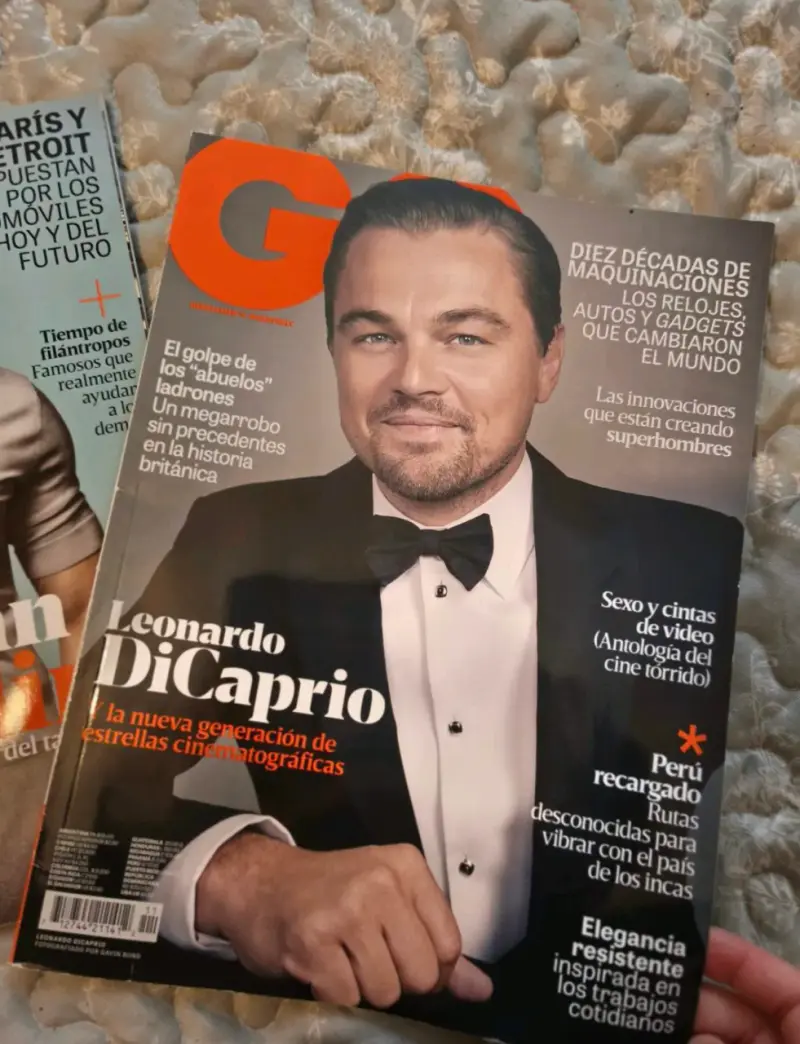 Revistas GQ Gosling y DiCaprio - 3