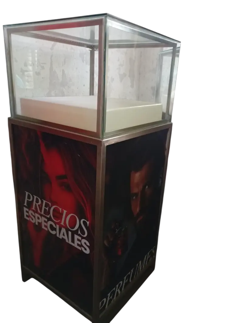 Mueble exhibidor Kiplingde vidrio - 3