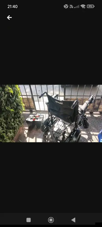 Silla de Ruedas Eléctrica Drive Cirrus Plus EC - miniatura 1