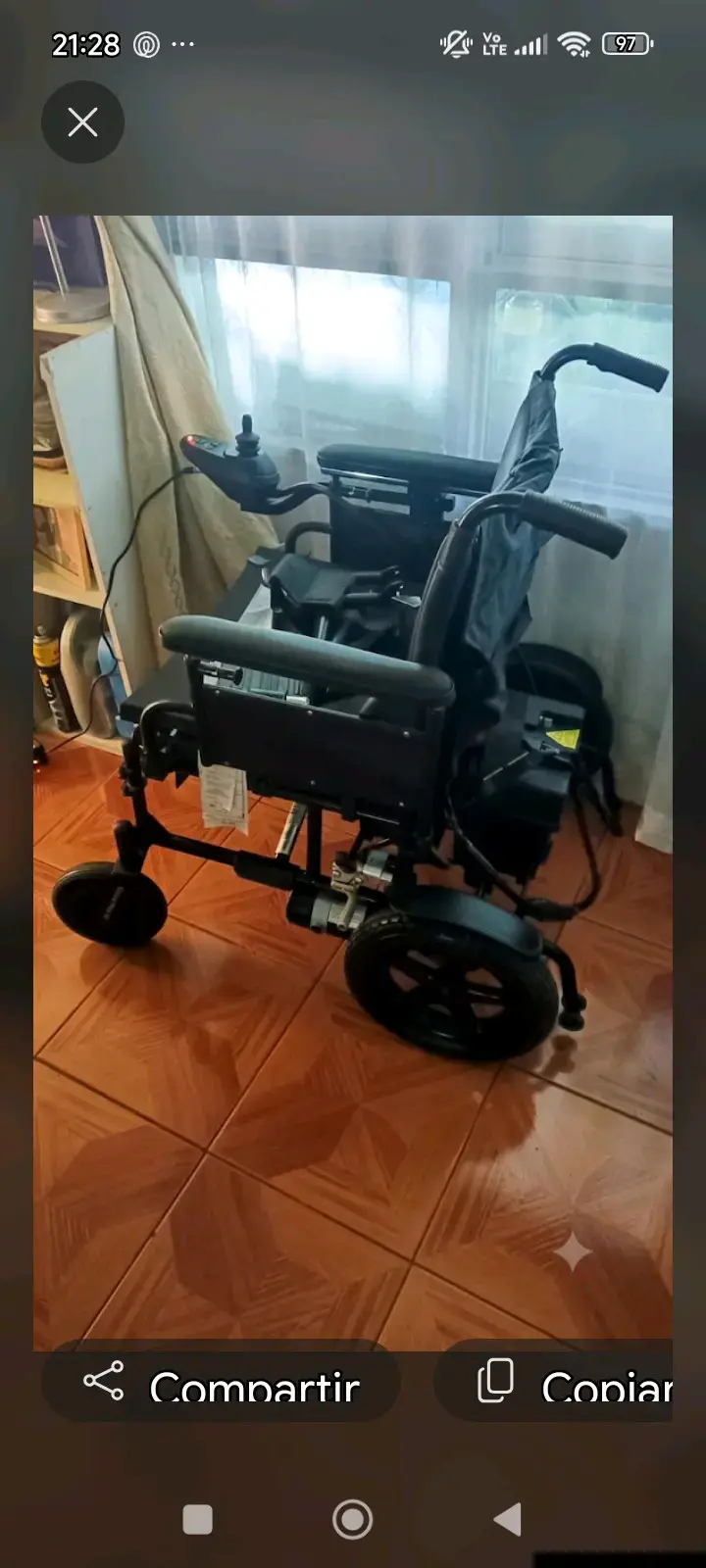 Silla de Ruedas Eléctrica Drive Cirrus Plus EC - 4