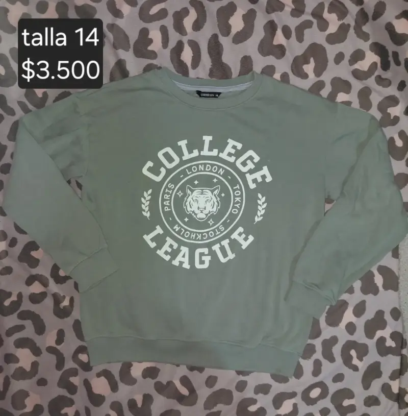 Camisa de mezclilla para niños talla 12 - 6