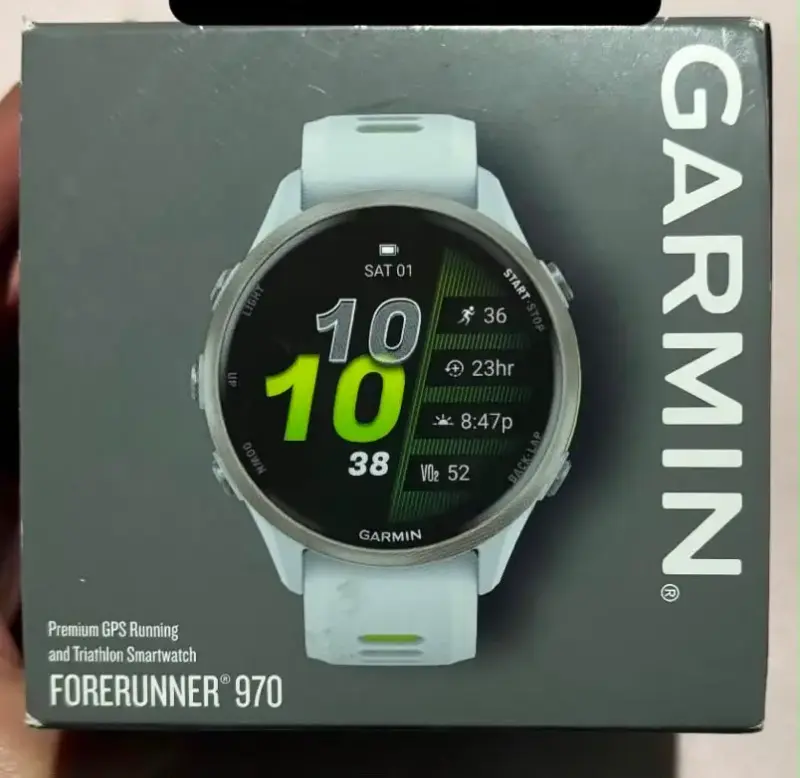 Reloj Garmin Forerunner 970 GPS para running - 1