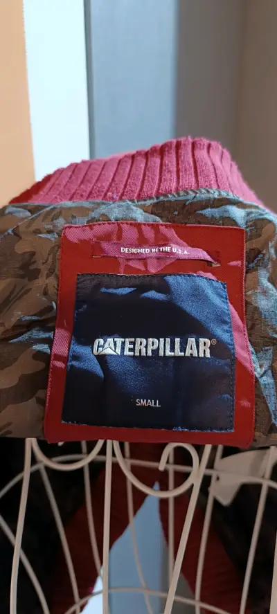 Chaqueta bomber verde militar Caterpillar - miniatura 5
