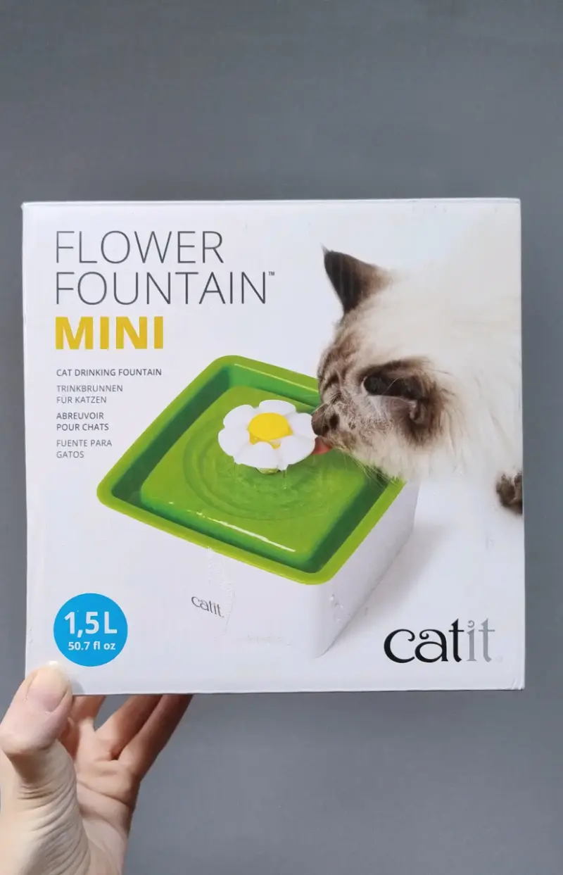 Fuente de agua para gatos Catit Flower Mini - 2