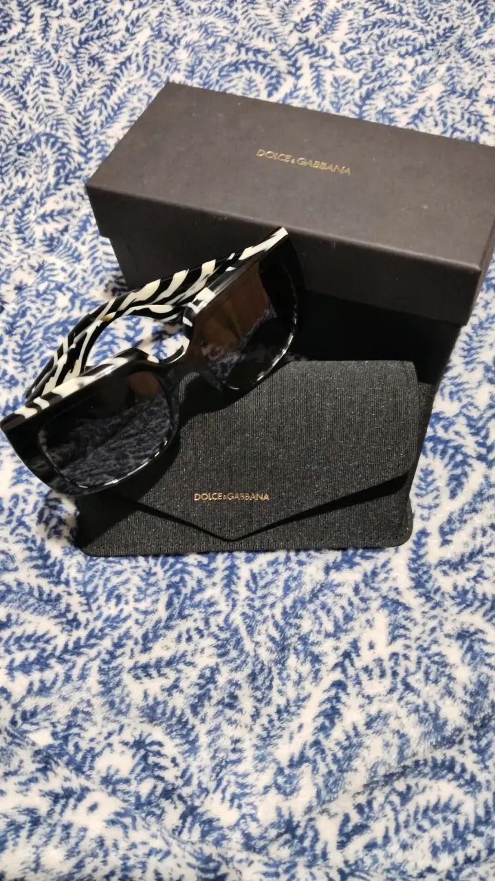 Gafas de Sol Dolce & Gabbana Estilo Cebra - 1