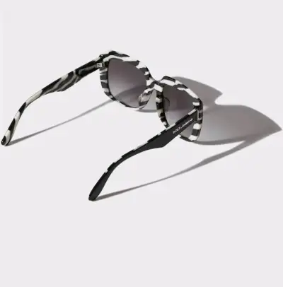 Gafas de Sol Dolce & Gabbana Estilo Cebra - miniatura 3