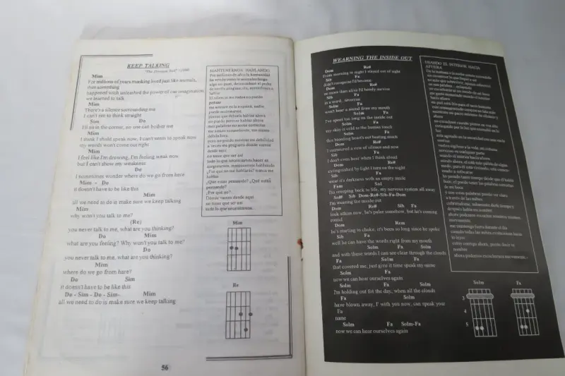 Cancionero Pink Floyd con traducciones y acordes - 3