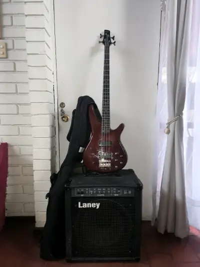 Bajo Ibanez GIO GSR250 + Amplificador Laney BC 50 - miniatura 6