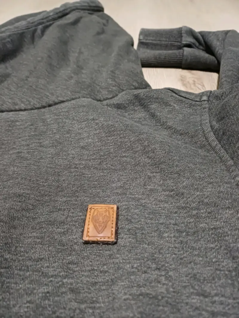 Polerón con capucha gris oscuro Naketano - 2