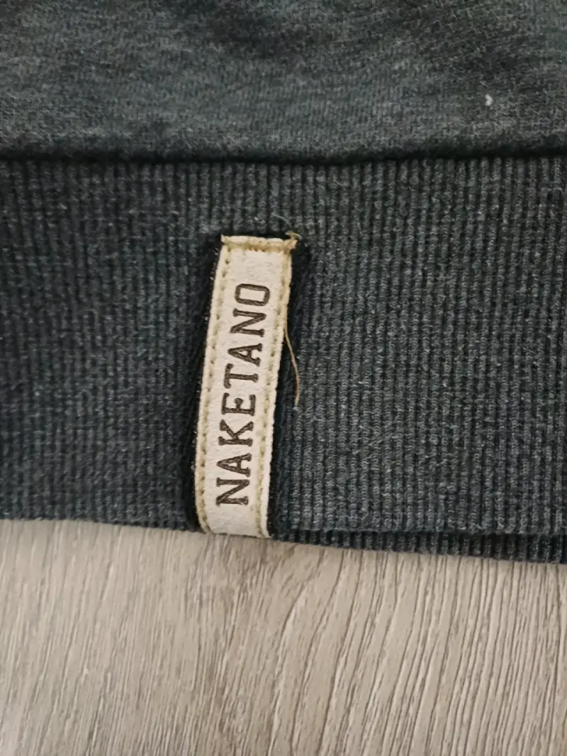 Polerón con capucha gris oscuro Naketano - 5