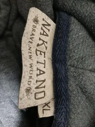 Polerón con capucha gris oscuro Naketano - miniatura 6