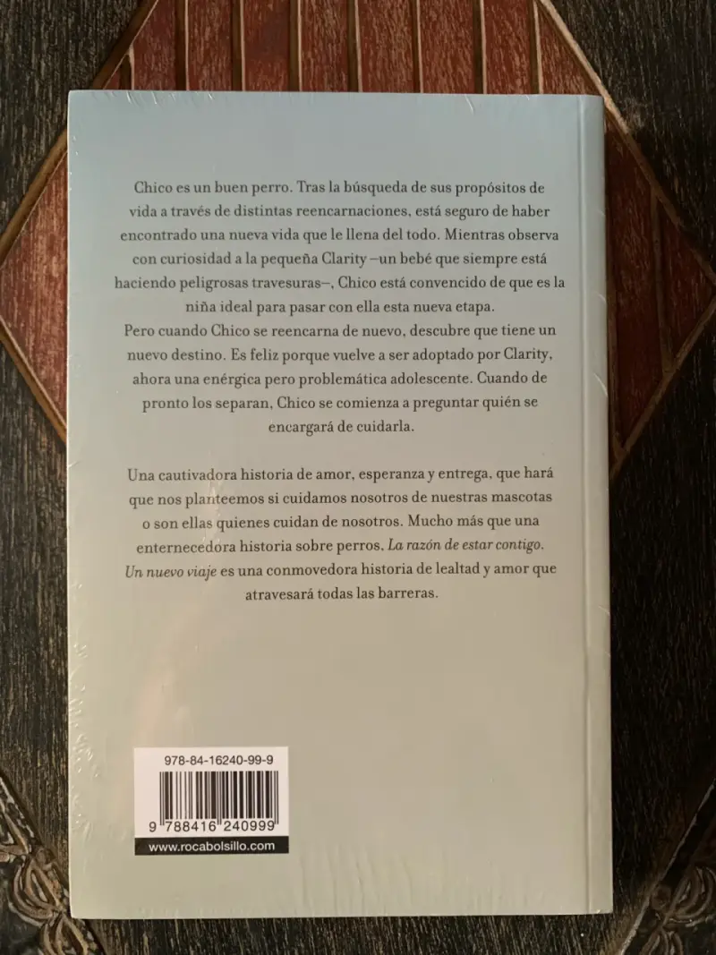 Libro 'La Razón de Estar Contigo: Un Nuevo Viaje' de W. Bruce Cameron - 2