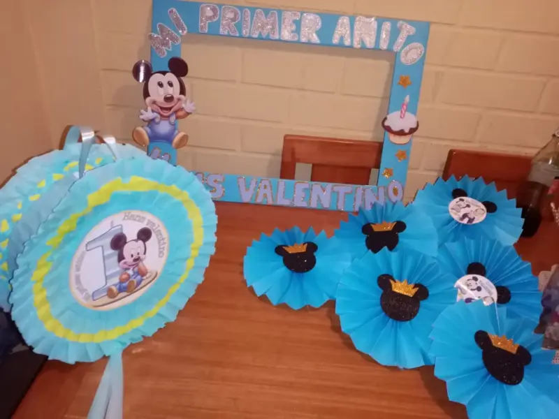 Decoración de cumpleaños infantil temática