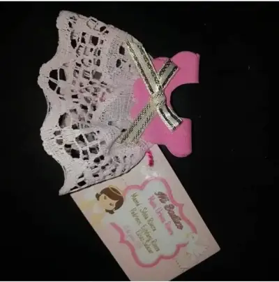 Recuerdos tejidos para baby shower en colores variados - miniatura 4