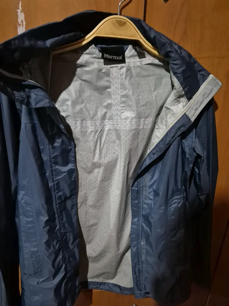 Chaqueta Impermeable Azul Marmot para mujer - 3