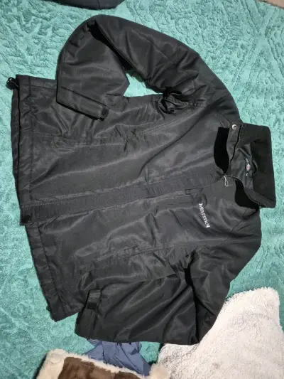 Chaqueta Negra Impermeable Marmot para mujer - miniatura 1