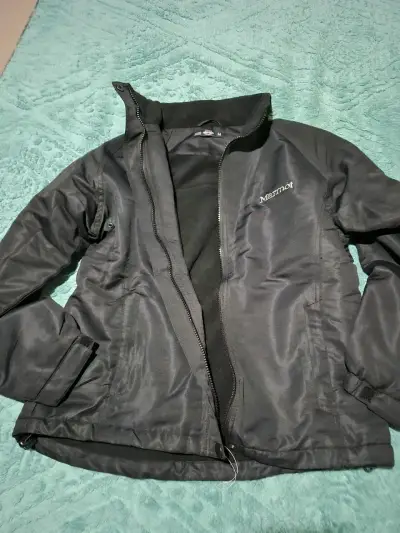 Chaqueta Negra Impermeable Marmot para mujer - miniatura 3