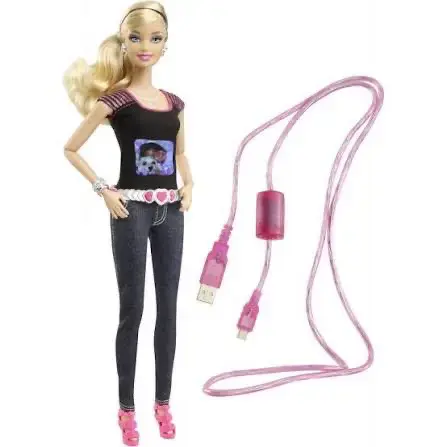 Frasco de vidrio, Barbie camera, Pack papelería - 2