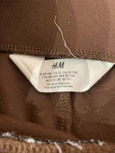 Pantalones marrones H&M para niña - miniatura 3