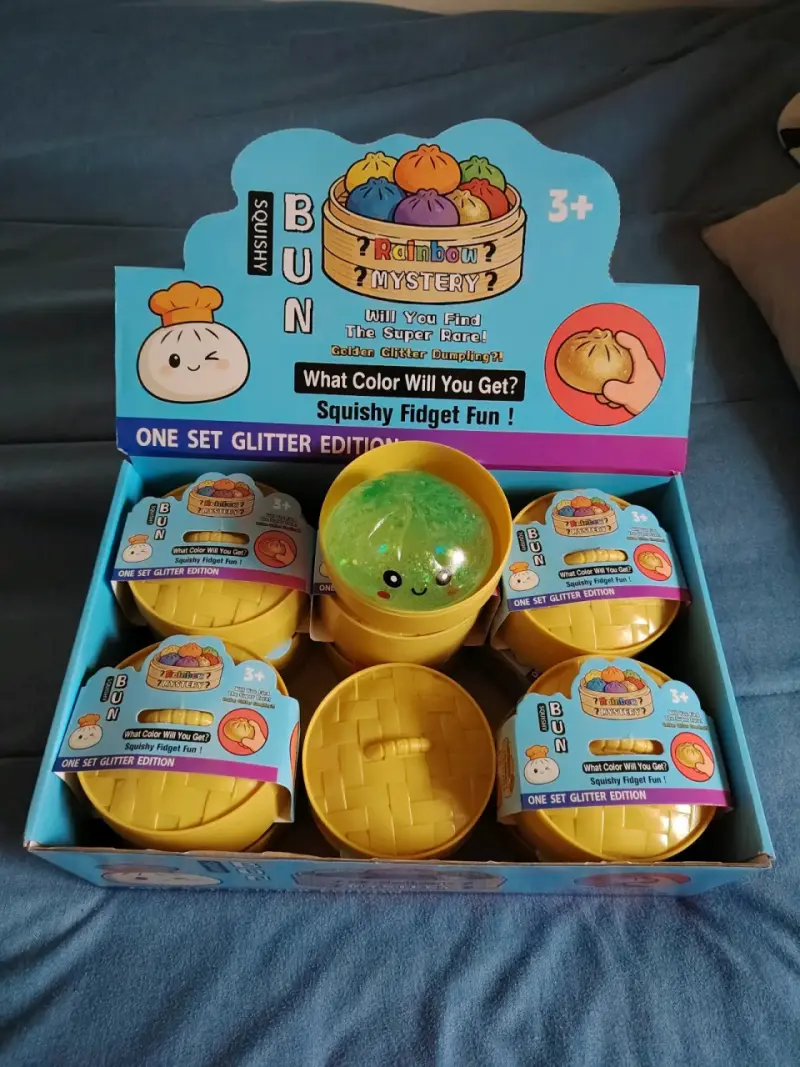 Juguete Squishy Fidget Fun Glitter Edition - 2