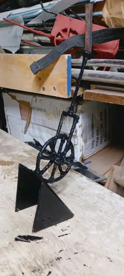 Esculturas de metal reciclado estilo artesanal - miniatura 5