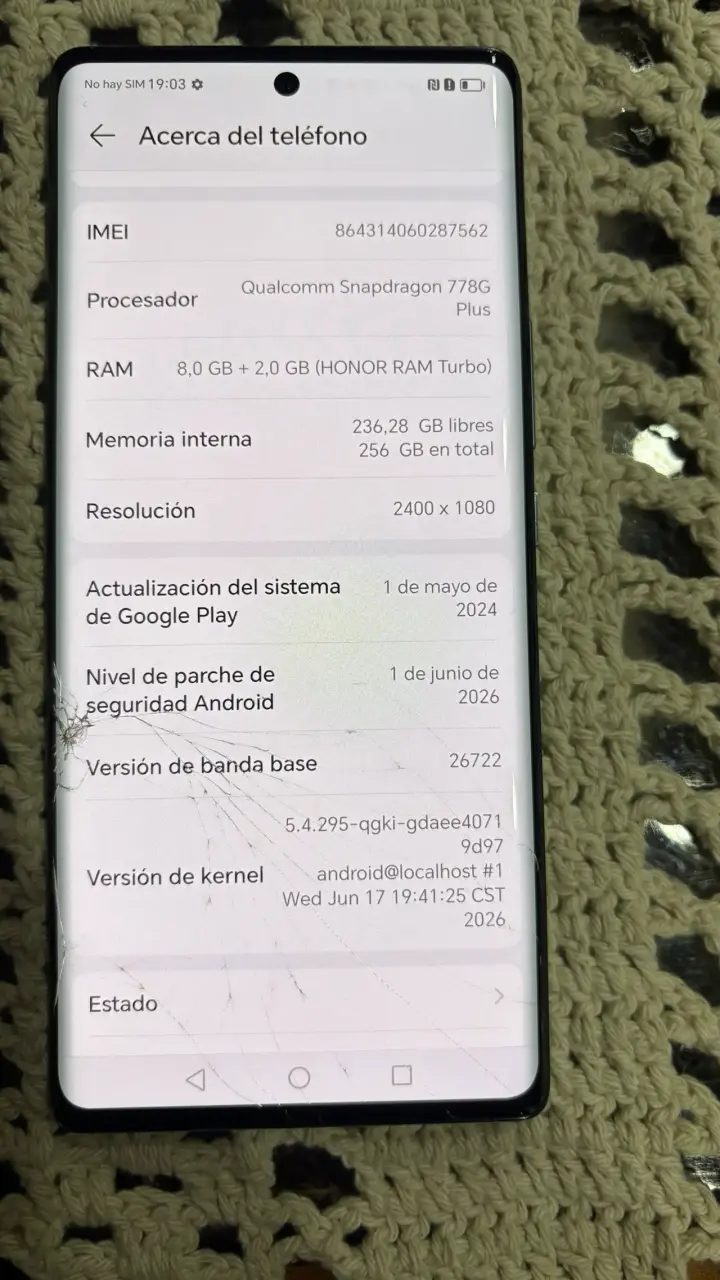 Honor 70 con detalles estéticos - 5