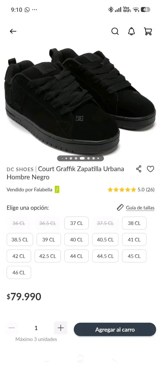 Zapatillas urbanas negras DC Shoes - 4