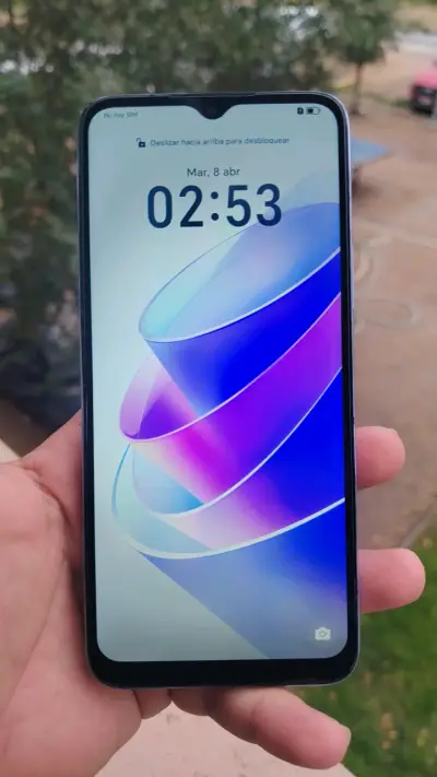 Smartphone Honor X8a azul con triple cámara - miniatura 1