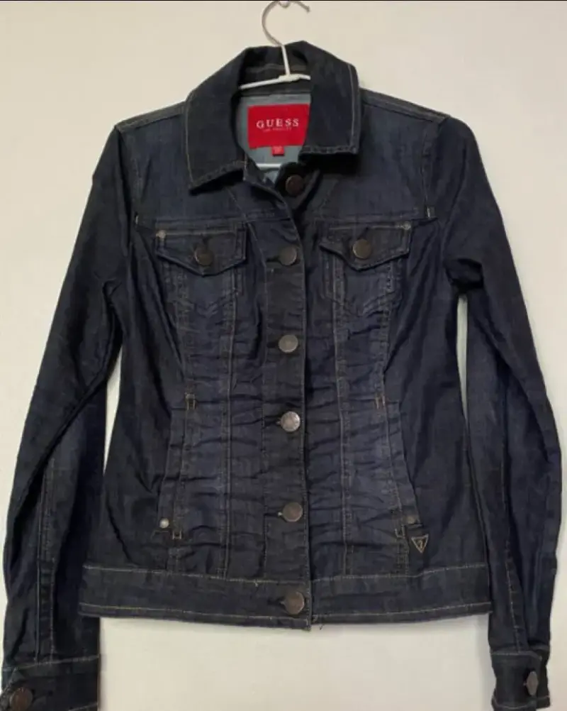 Chaqueta de mezclilla Guess azul oscuro - 2