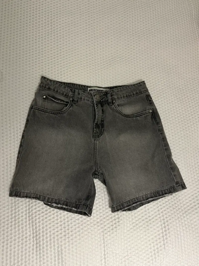 Shorts de mezclilla gris Americanino para hombre - 3