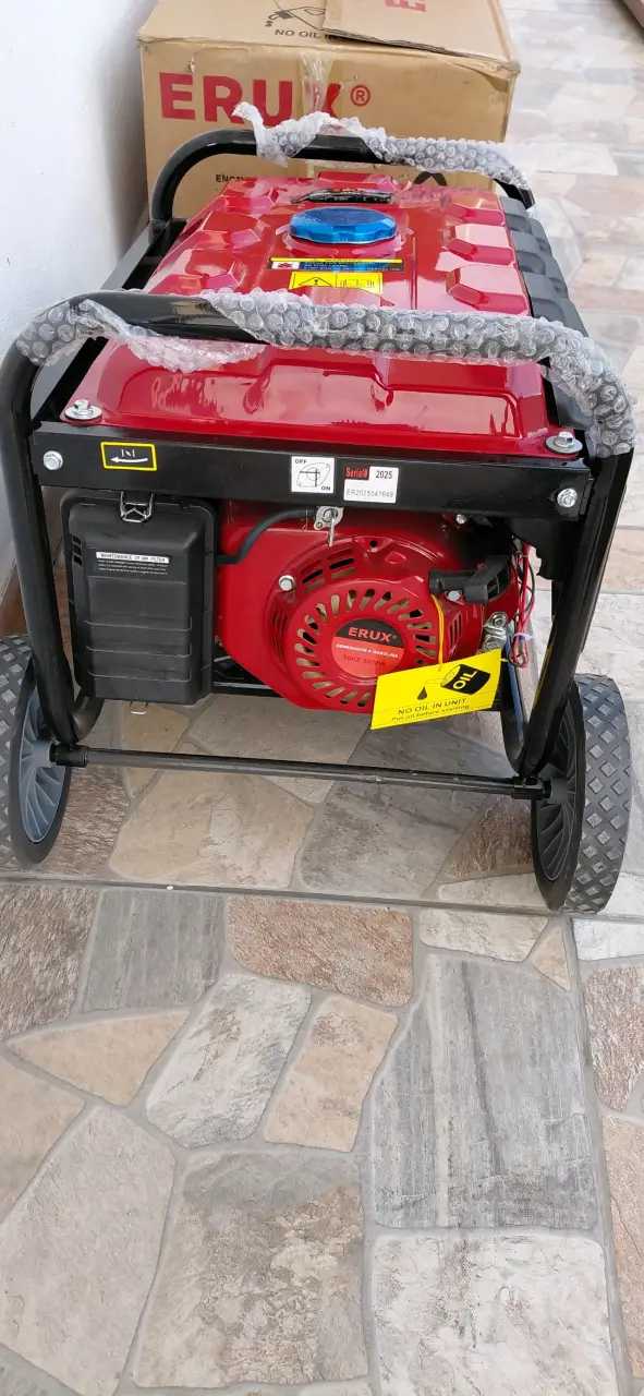 Generador eléctrico a gasolina Erux 200cc - 2