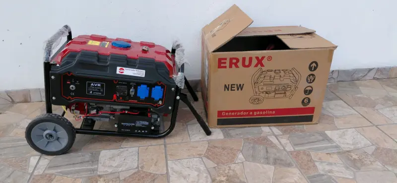 Generador eléctrico a gasolina Erux 200cc - 4