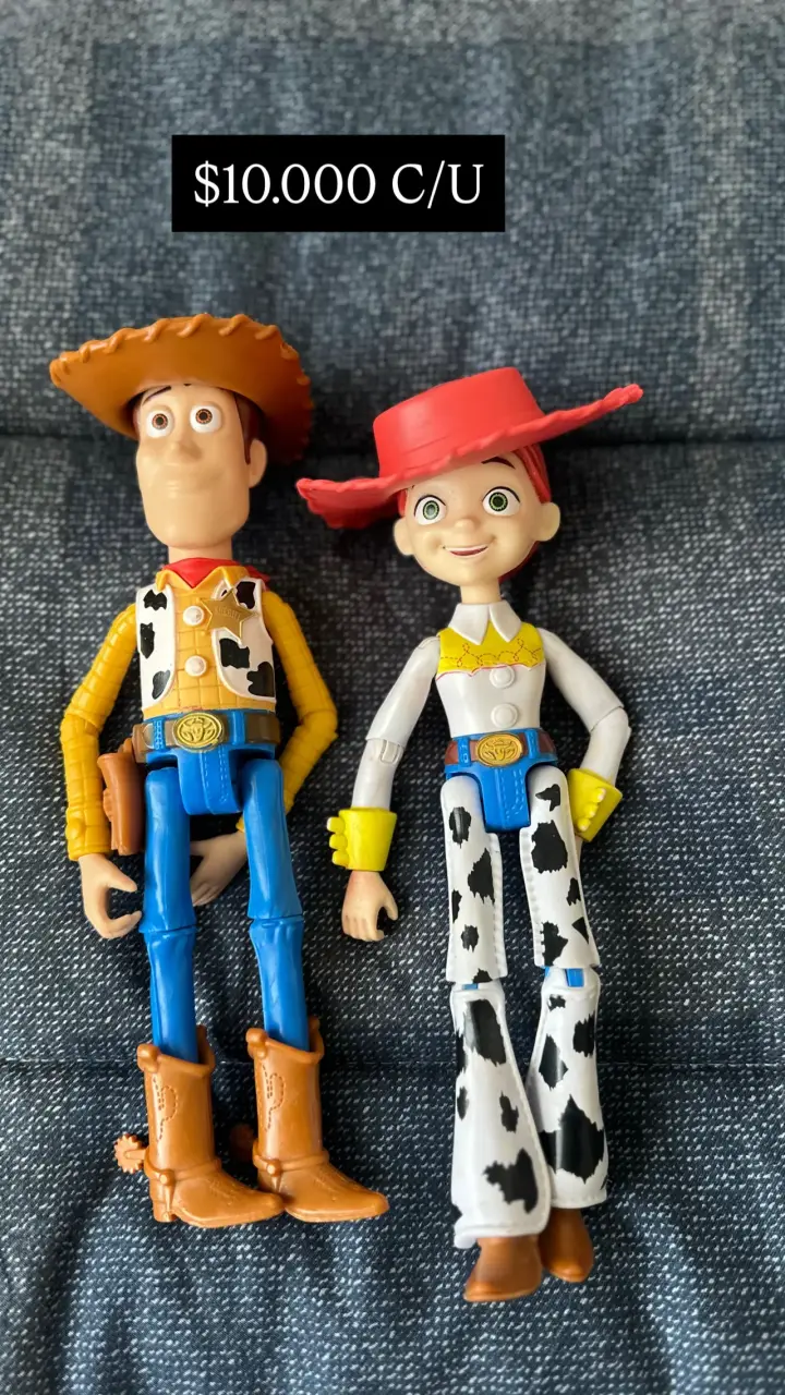 Figuras de acción Woody y Jessie de Toy Story