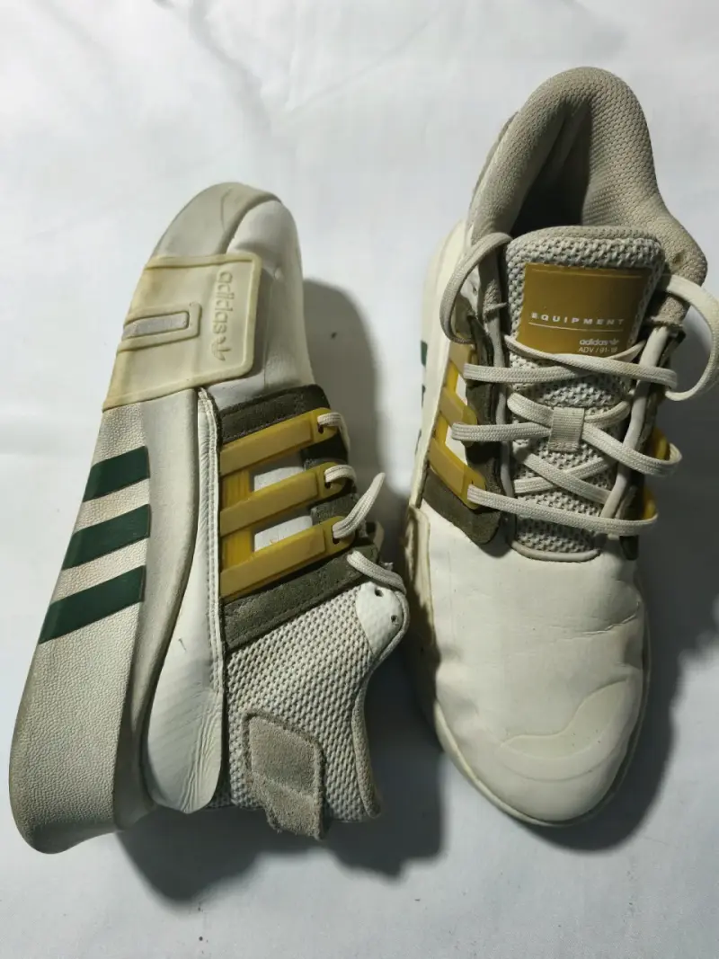 Zapatillas deportivas Adidas Equipment blancas y verdes - 2