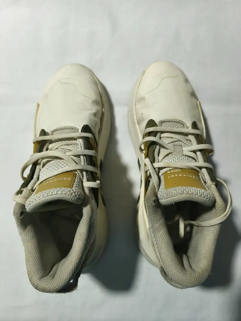 Zapatillas deportivas Adidas Equipment blancas y verdes - 3