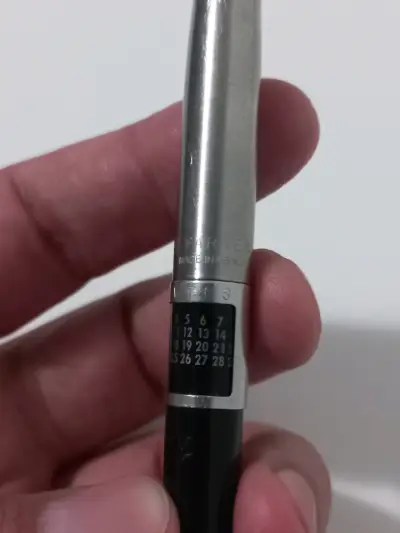 Bolígrafo Parker Vintage con Calendario - miniatura 1