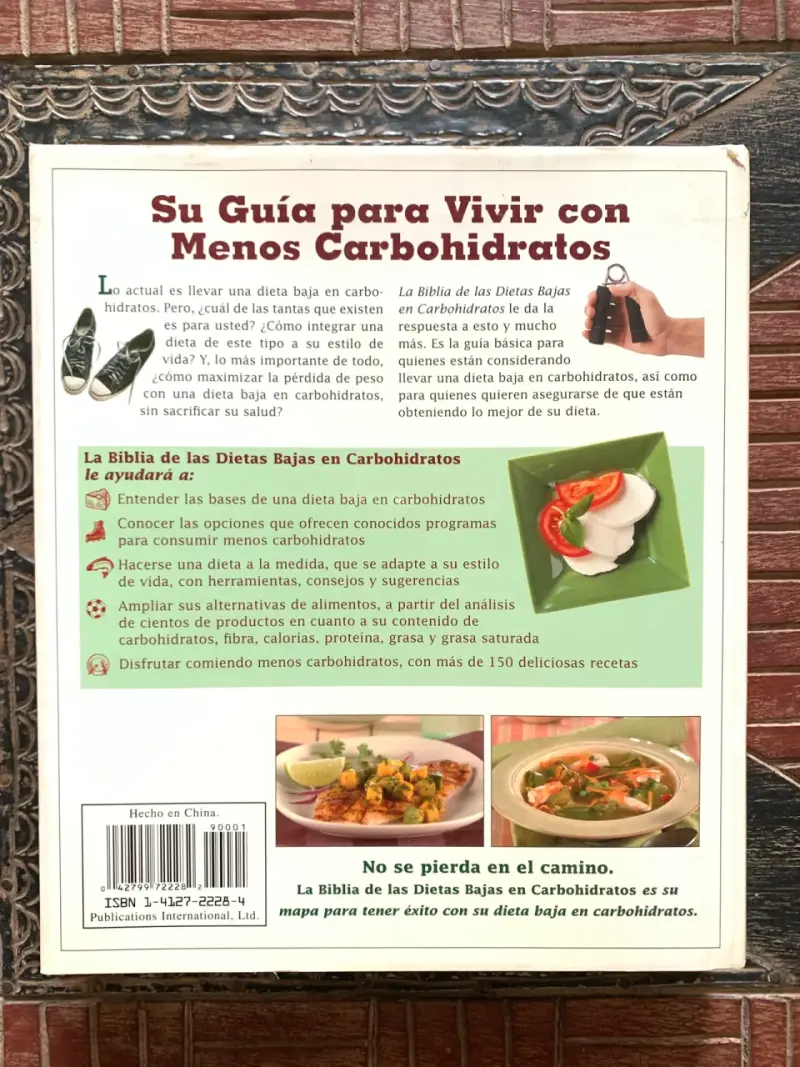 Libro La Biblia de las Dietas Bajas en Carbohidratos - 2