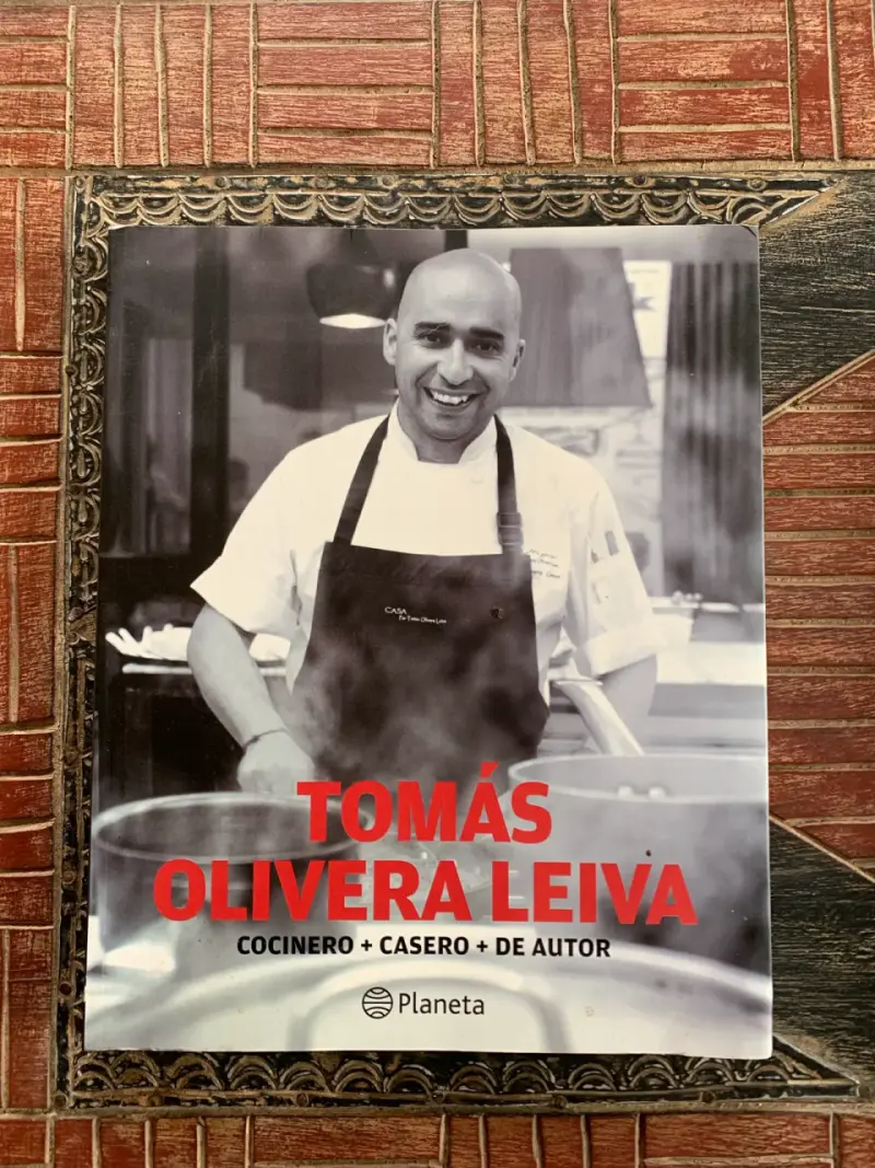 Libro de cocina de Tomás Olivera Leiva - 1