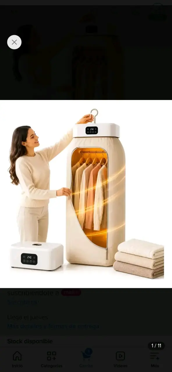 Secador de Ropa Inteligente con Control Remoto - 1