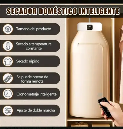 Secador de Ropa Inteligente con Control Remoto - miniatura 2
